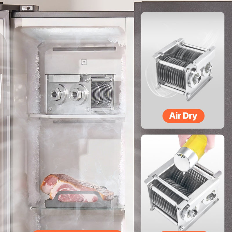 VEVOR gaļas griešanas mašīnas asmens 7 mm nerūsējošā tērauda SJY-DQ90 gaļas slīpētājam