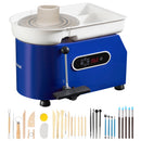 VEVOR Keramikas ritenis 28 cm ar pedāli, skulptūru instrumentiem, priekšautu, 450W