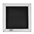 VEVOR salokāms metāla dzīvnieku aploks ar 4 paneļiem (61 × 91 cm) un durvīm, piemērots lietošanai telpās un ārā, ar 600D Oksfordas auduma pamatni, paredzēts suņiem, kaķiem un citiem maziem dzīvniekiem