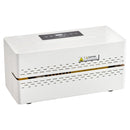 VEVOR nepārtrauktās aizzīmogošanas iekārta, automātiska lentes tipa siltuma blīvēšanas mašīna ar digitālu temperatūras kontroli un automātisku izslēgšanos, 8–12 mm blīvējuma platums, plastmasas maisiņiem 0,06–0,2 mm biezumā