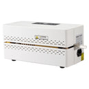 VEVOR nepārtrauktās aizzīmogošanas iekārta, automātiska lentes tipa siltuma blīvēšanas mašīna ar digitālu temperatūras kontroli un automātisku izslēgšanos, 8–12 mm blīvējuma platums, plastmasas maisiņiem 0,06–0,2 mm biezumā