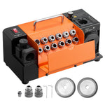 VEVOR urbju asināmais MR-13B, 3–15 mm urbju asināšanas iekārta ar regulējamu atbrīvojuma leņķi un 95°–135° smailes leņķi, 4600 apgr./min augstas veiktspējas pārasinātājs ar 13 patronām, CBN un SDC slīpripām