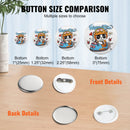VEVOR 1" (25mm) Žetonu Sagataves Komplekti – 500 Gabali