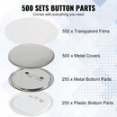 VEVOR 58mm Pogu Piederumi Pogu Ražošanas Mašīnām – 500 komplekti