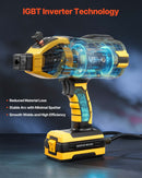 VEVOR portable handheld welder 20-120 A with 5 level current control