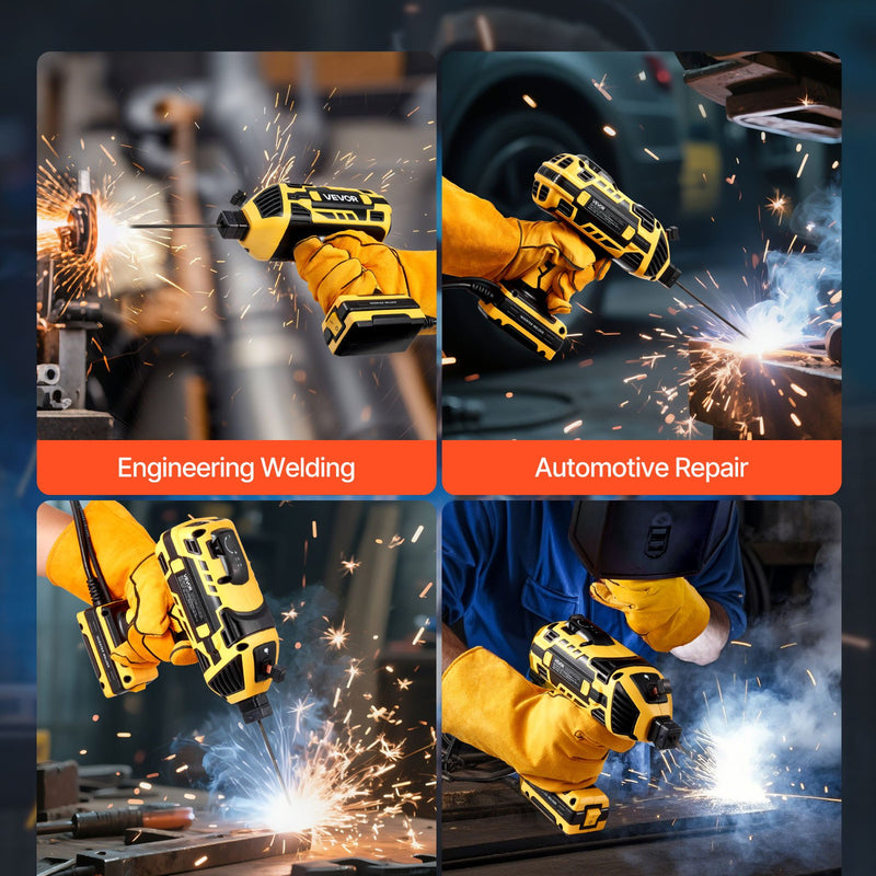 VEVOR portable handheld welder 20-120 A with 5 level current control