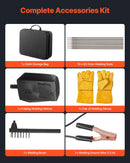 VEVOR portable handheld welder 20-120 A with 5 level current control