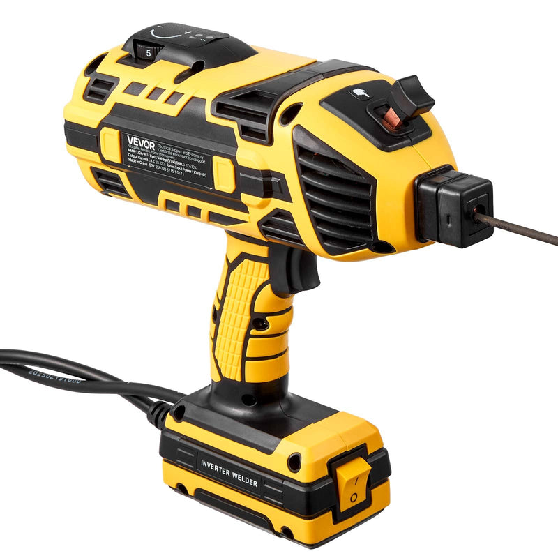 VEVOR portable handheld welder 20-120 A with 5 level current control