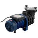 VEVOR baseina sūknis 750 W, plūsma līdz 15 000 l/h, peldbaseiniem virszemes un pazemes uzstādīšanai, ar sietiņa grozu, 50 mm ieplūde/izplūde, baseina filtra sūknis ar 2 pieslēguma šļūtenēm