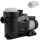 VEVOR baseina sūknis, 750 W, 19 200 l/h, baseina sūknis virszemes un iegremdētiem baseiniem ar filtra grozu, Ø50 mm ieplūdes/izplūdes pieslēgumi un 2 savienojuma šļūtenes, tīra baseina ūdens nodrošināšanai