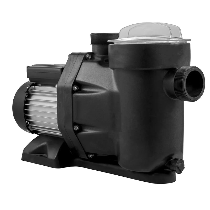 VEVOR baseina sūknis, 750 W, 19 200 l/h, baseina sūknis virszemes un iegremdētiem baseiniem ar filtra grozu, Ø50 mm ieplūdes/izplūdes pieslēgumi un 2 savienojuma šļūtenes, tīra baseina ūdens nodrošināšanai