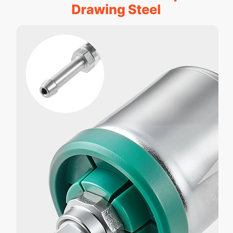 Diislikütteseadme kütusepump 12 V, alumiiniumist dosaatorpump 22 ml doseerimisega, sobib 2 kW, 5 kW ja 8 kW diislikütteseadmetele, vaikne töö impulsstehnoloogiaga.