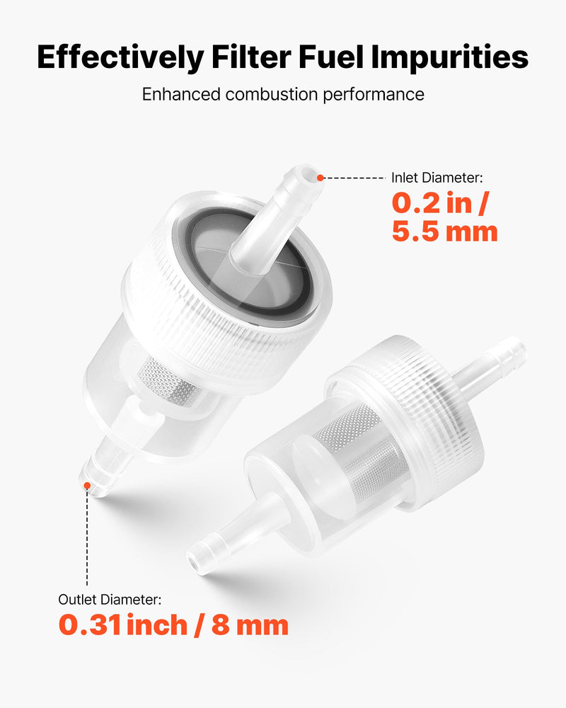 Dīzeļa sildītāja degvielas šļūteņu komplekts 5000 mm