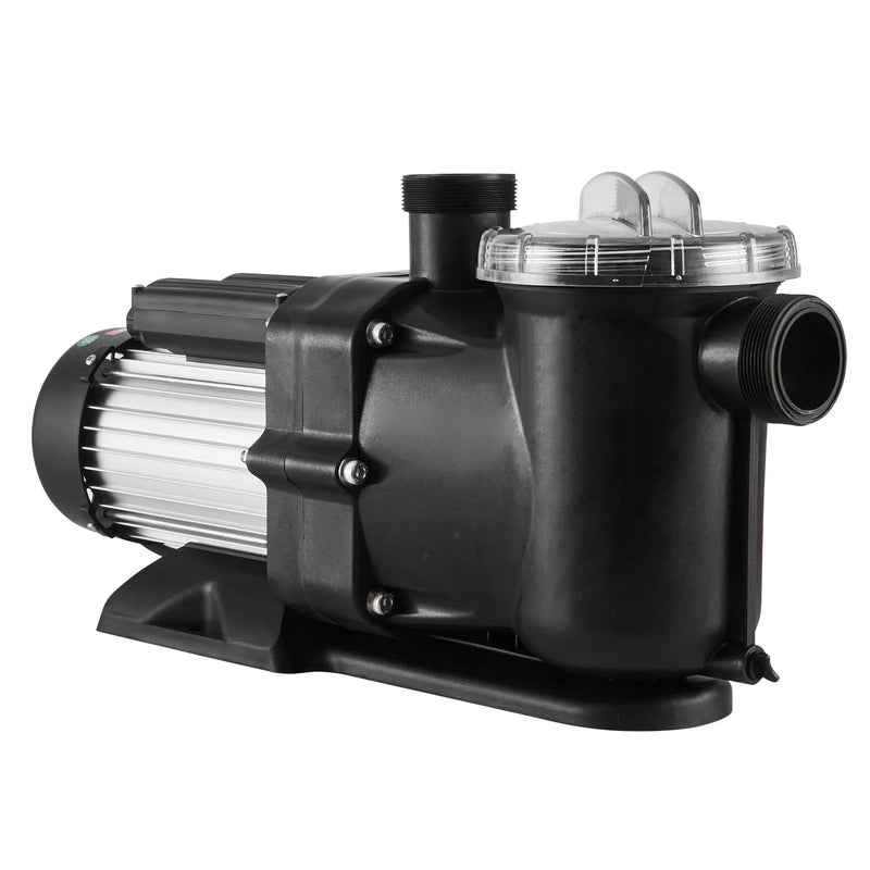 VEVOR virszemes baseina sūknis, 1118 W, vienas ātruma režīms, maksimālā plūsma 378 l/min, 220 V, 2850 apgr./min, maksimālais pacēlums 15 m, ar filtra grozu, piemērots virszemes baseiniem, burbuļvannām un SPA, UL sertificēts