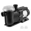 VEVOR virszemes baseina sūknis, 1491 W (2 ZS), vienas ātruma režīms, maksimālā plūsma 435 l/min, 220 V, 2850 apgr./min, maksimālais pacēlums 15 m, ar filtra grozu, piemērots virszemes baseiniem, burbuļvannām un SPA, UL sertificēts
