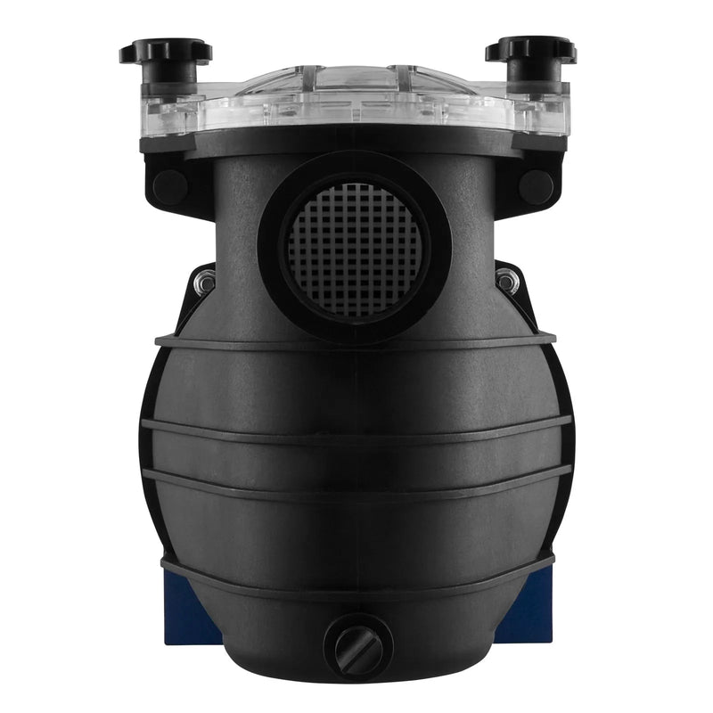 VEVOR virszemes baseina sūknis, 1864 W, viena ātruma režīms, maksimālā plūsma 454 l/min, 220 V, 2850 apgr./min, maksimālais pacēlums 16 m, ar filtra grozu, piemērots virszemes baseiniem, burbuļvannām un SPA, UL sertificēts