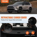 VEVOR izvelkamais bagāžnieka pārsegs Toyota RAV4 (2019–2024) – uzlabots modelis