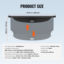 VEVOR Kokkupandav pagasiruumi kate GMC Terrain ja Chevrolet Equinox 2018-2024 jaoks