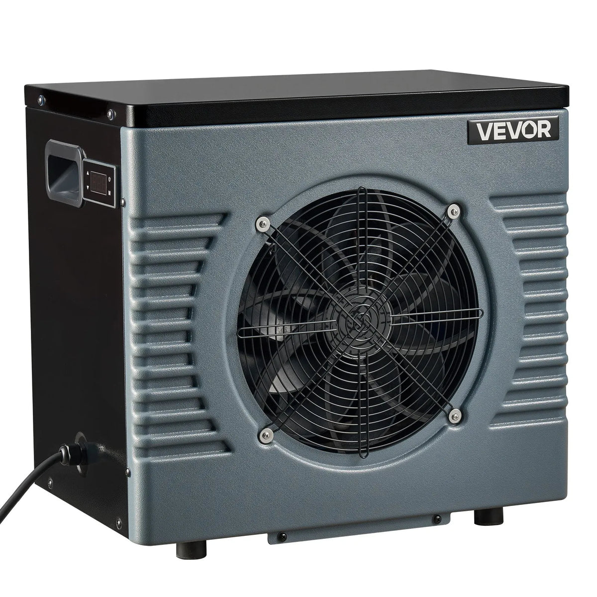 VEVOR 4160 W baseina siltumsūknis, elektriskais baseina sildītājs virszemes baseiniem līdz 15 m³, maksimālais COP 5,14, zems trokšņa līmenis, GFCI aizsardzība, sildīšanas temperatūra 15–40 ℃ peldēšanai un fitnesam, 220 V 50 Hz
