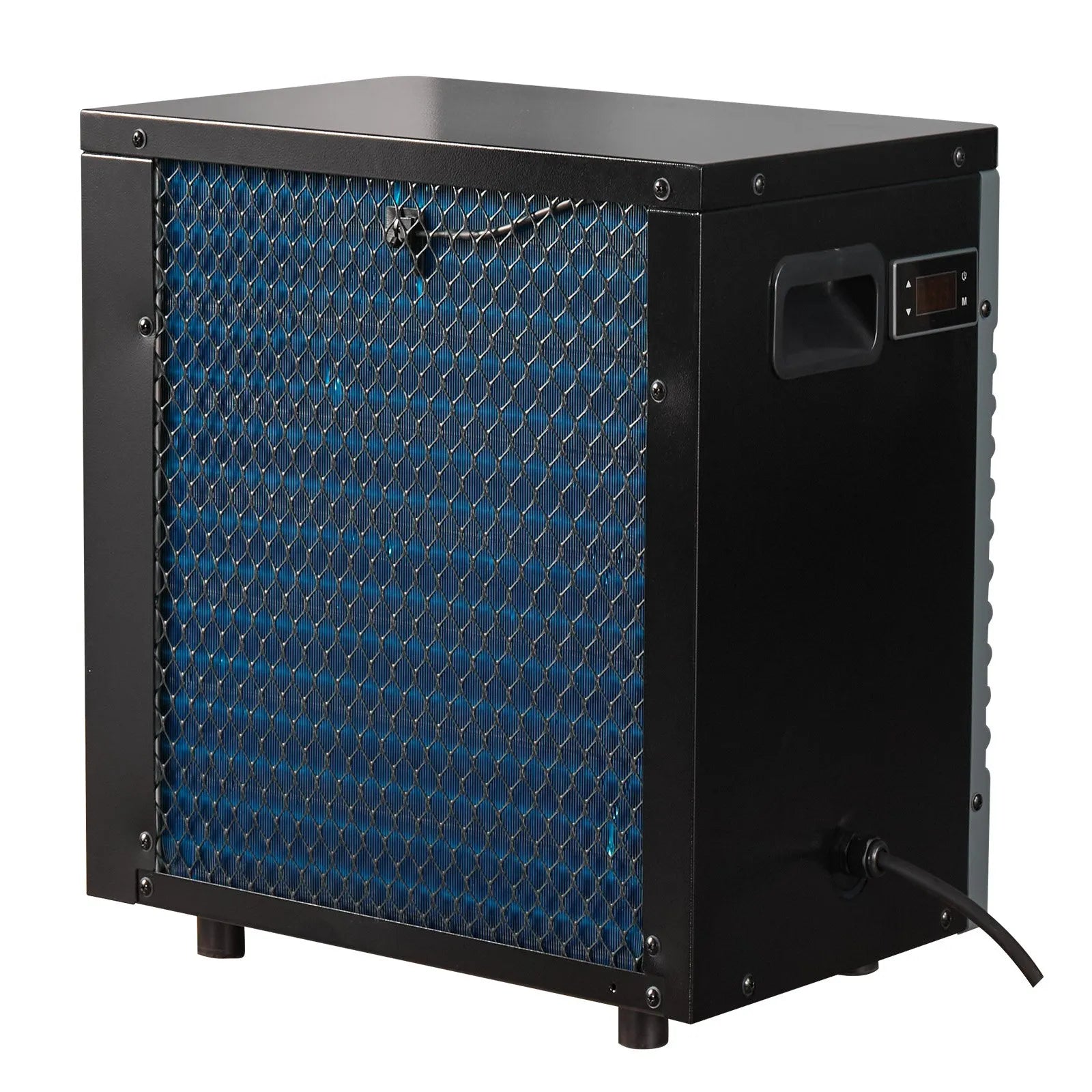 VEVOR 4920 W baseina siltumsūknis, elektriskais baseina sildītājs virszemes baseiniem līdz 18 m³, maksimālais COP 5,29, zems trokšņa līmenis, GFCI aizsardzība, sildīšanas temperatūra 15–40 ℃ peldēšanai un fitnesam, 220 V 50 Hz