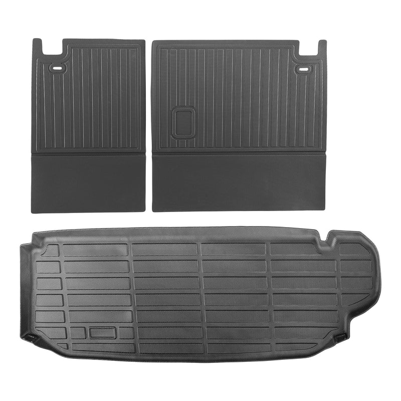 VEVOR cargo mat and backrest mat, TPE material, adapted to Kluger and Highlander 2020-2024