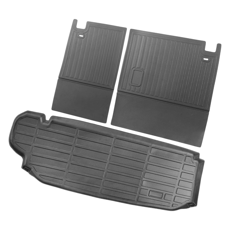 VEVOR cargo mat and backrest mat, TPE material, adapted to Kluger and Highlander 2020-2024