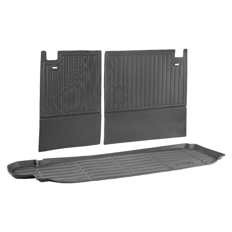 VEVOR cargo mat and backrest mat, TPE material, adapted to Kluger and Highlander 2020-2024