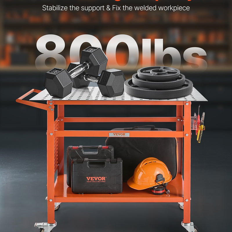 VEVOR welding table 1020 x 610 mm - welding work surface with static load capacity up to 363 kg