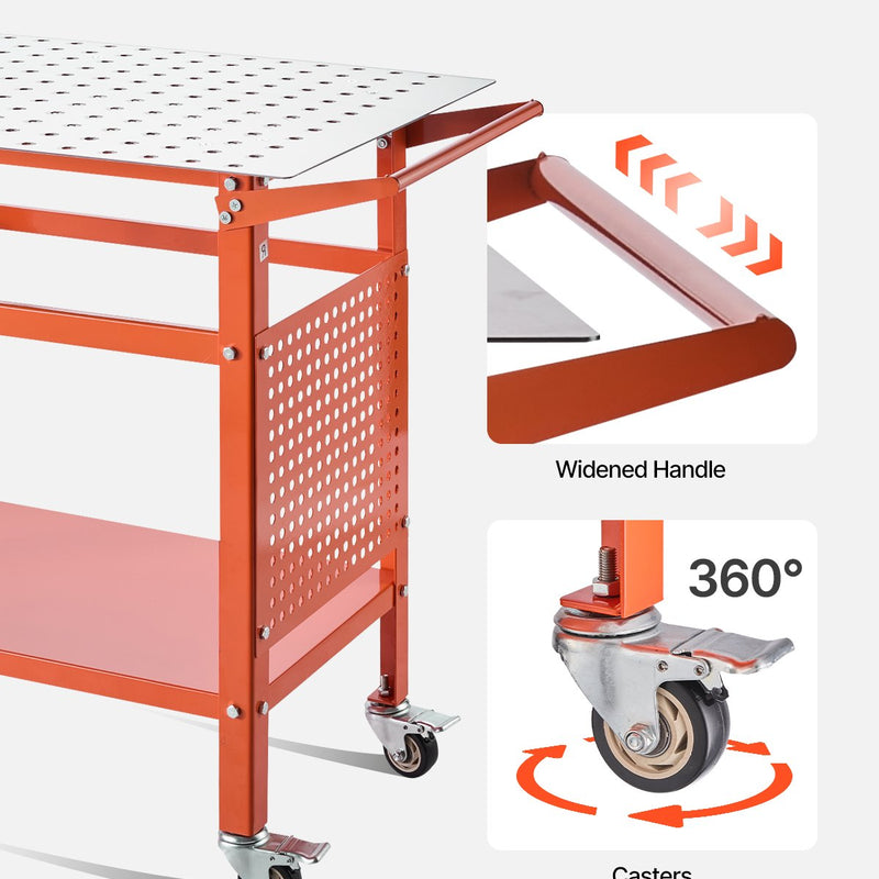 VEVOR welding table 1020 x 610 mm - welding work surface with static load capacity up to 363 kg