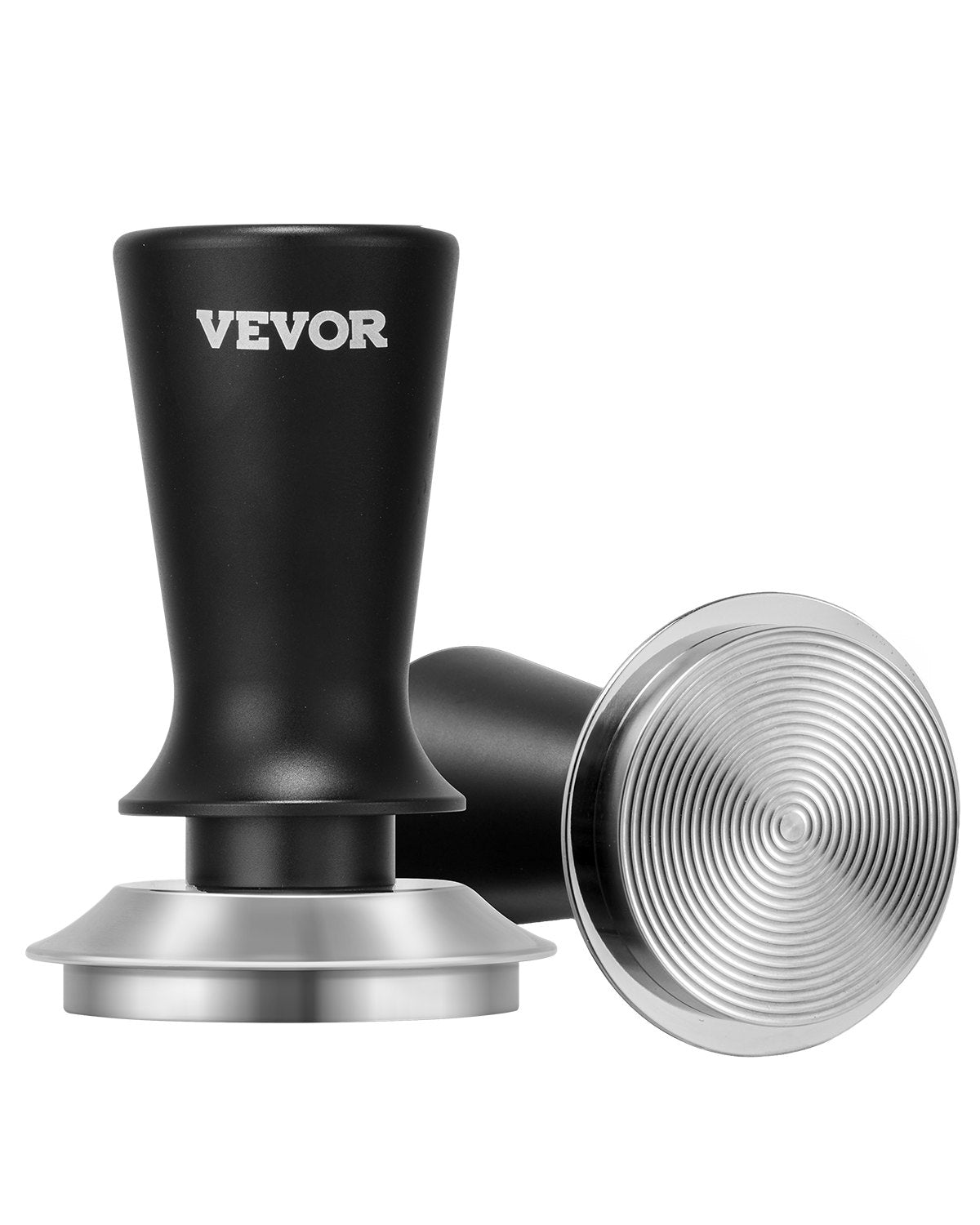 VEVOR 51 mm espresso tamperis ar atsperi, nerūsējošais tērauds
