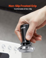 VEVOR 53 mm Espresso tampers, nerūsējošā tērauda ar atsperi
