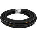 VEVOR hidrauliskā šļūtene 6,35 mm × 100 m, gumijas hidrauliskā šļūtene ar divkāršu augstas izturības tērauda stiepļu pinumu, maksimālais darba spiediens 400 bar, darba temperatūra –20 °C līdz +140 °C, elastīga hidrauliskās eļļas šļūtene.