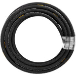 VEVOR hidrauliskā šļūtene 19 mm × 15,2 m, darba spiediens 215 bar, gumijas šļūtene ar divkāršu tērauda pinumu, darba temperatūra –20 °C līdz +140 °C