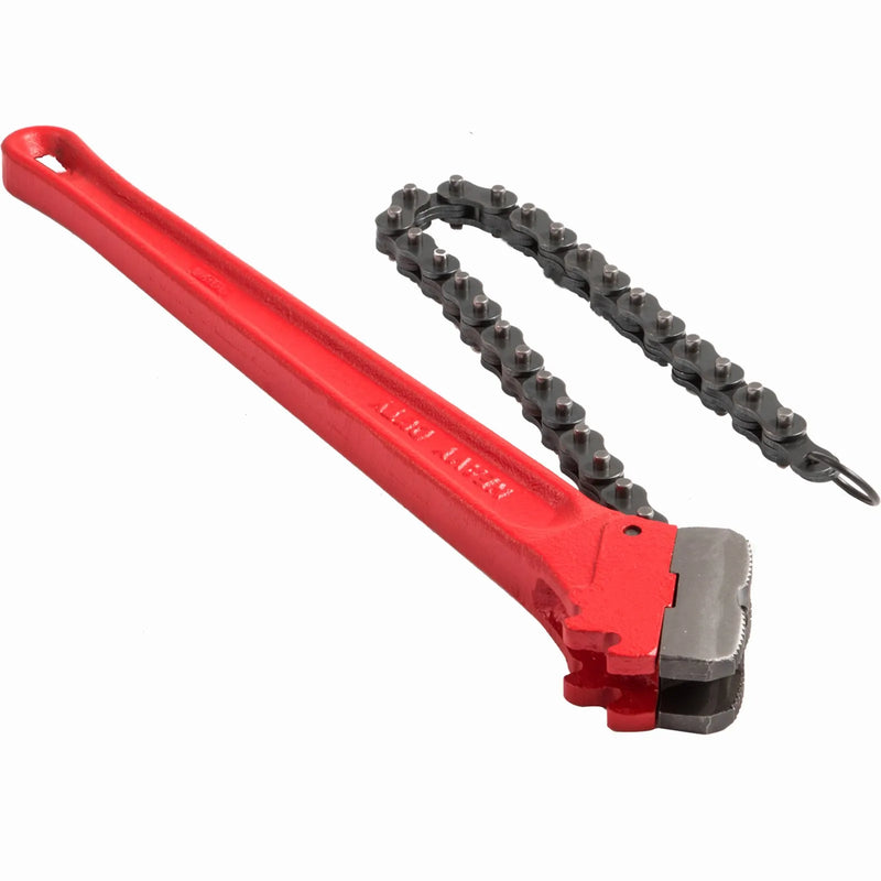 VEVOR ķēdes atslēga caurulēm, garums 910 mm, smagsvara instruments eļļas filtru un cauruļu satveršanai, darba diapazons 114–190 mm, ķēdes garums 760 mm