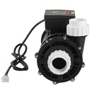 VEVOR divu ātrumu SPA sūknis, 56 rāmis, 1600 W augstais režīms 39 m³/h ar 15 m pacēlumu vai 400 W zemais režīms 19 m³/h ar 3,9 m pacēlumu, Ø50 mm pieslēgums ar 90° grozāmu savienojumu, TÜV sertificēts