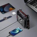 VEVOR automašīnas palaišanas ierīce, 4000 A starta strāva, 88,8 Wh litija akumulators, LED apgaismojums un palaišanas kabeļi, pārnēsājams starteris benzīna un līdz 10 L dīzeļdzinējiem