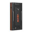 VEVOR auto iedarbināšanas starteris 1000 A, 12 V portatīvs litija akumulatora pastiprinātājs ar starta kabeļiem un 3 režīmu LED lukturīti, piemērots benzīna dzinējiem līdz 5 l un dīzeļdzinējiem līdz 3 l