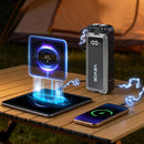 VEVOR auto iedarbināšanas starteris 4000 A, 12 V portatīvs litija akumulatora pastiprinātājs ar starta kabeļiem un 3 režīmu LED lukturīti, piemērots benzīna dzinējiem līdz 10 l un dīzeļdzinējiem līdz 8 l