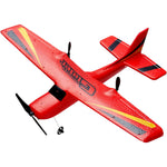 VEVOR RC lidmašīna, 2,4 GHz divkanālu tālvadības lidmodelis ar 6 asu žiroskopisko stabilizatoru, gatava lidošanai, ar 2 baterijām, viegli vadāms planieris pieaugušajiem un bērniem, iesācējiem un jauniešiem.