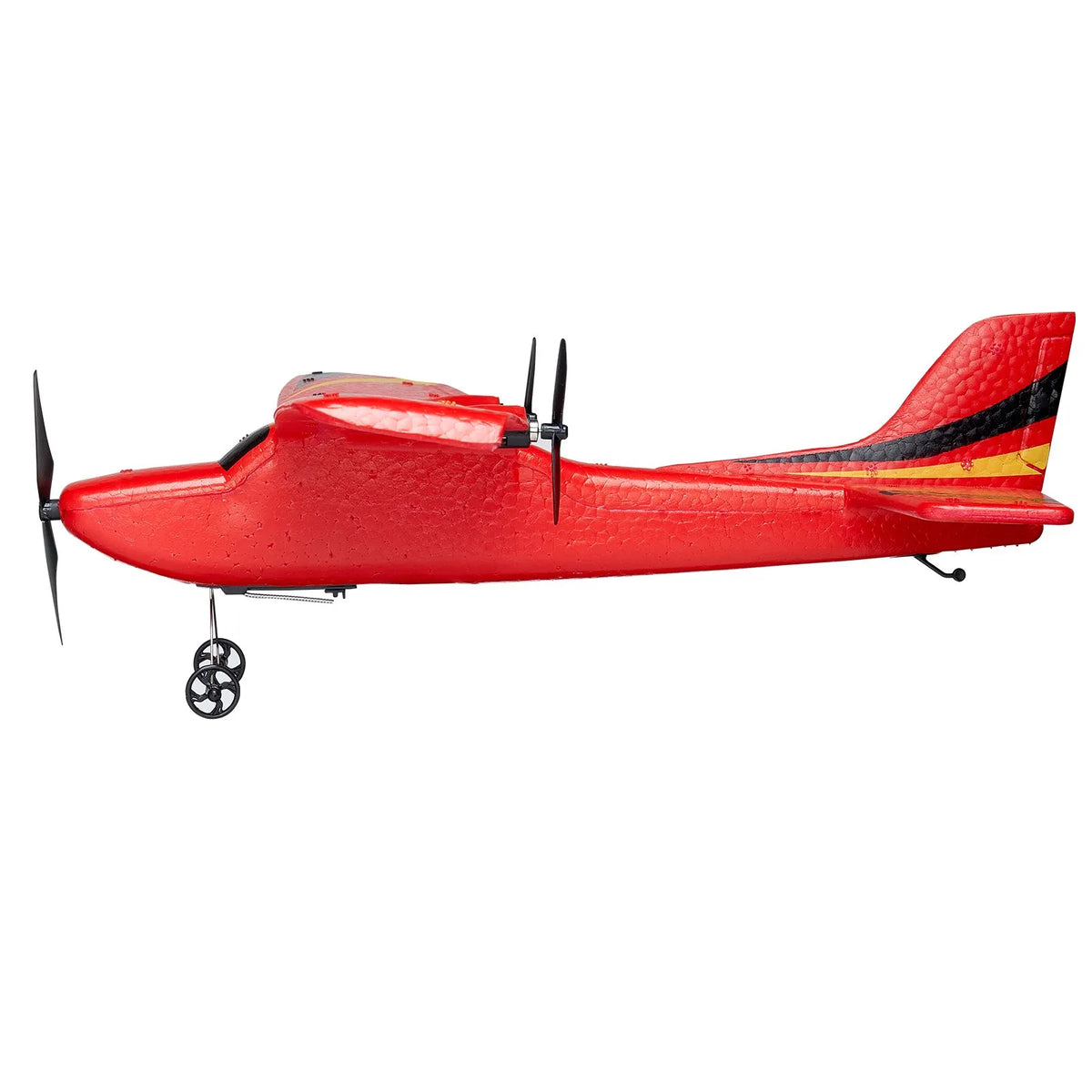 VEVOR RC lidmašīna, 2,4 GHz divkanālu tālvadības lidmodelis ar 6 asu žiroskopisko stabilizatoru, gatava lidošanai, ar 2 baterijām, viegli vadāms planieris pieaugušajiem un bērniem, iesācējiem un jauniešiem.