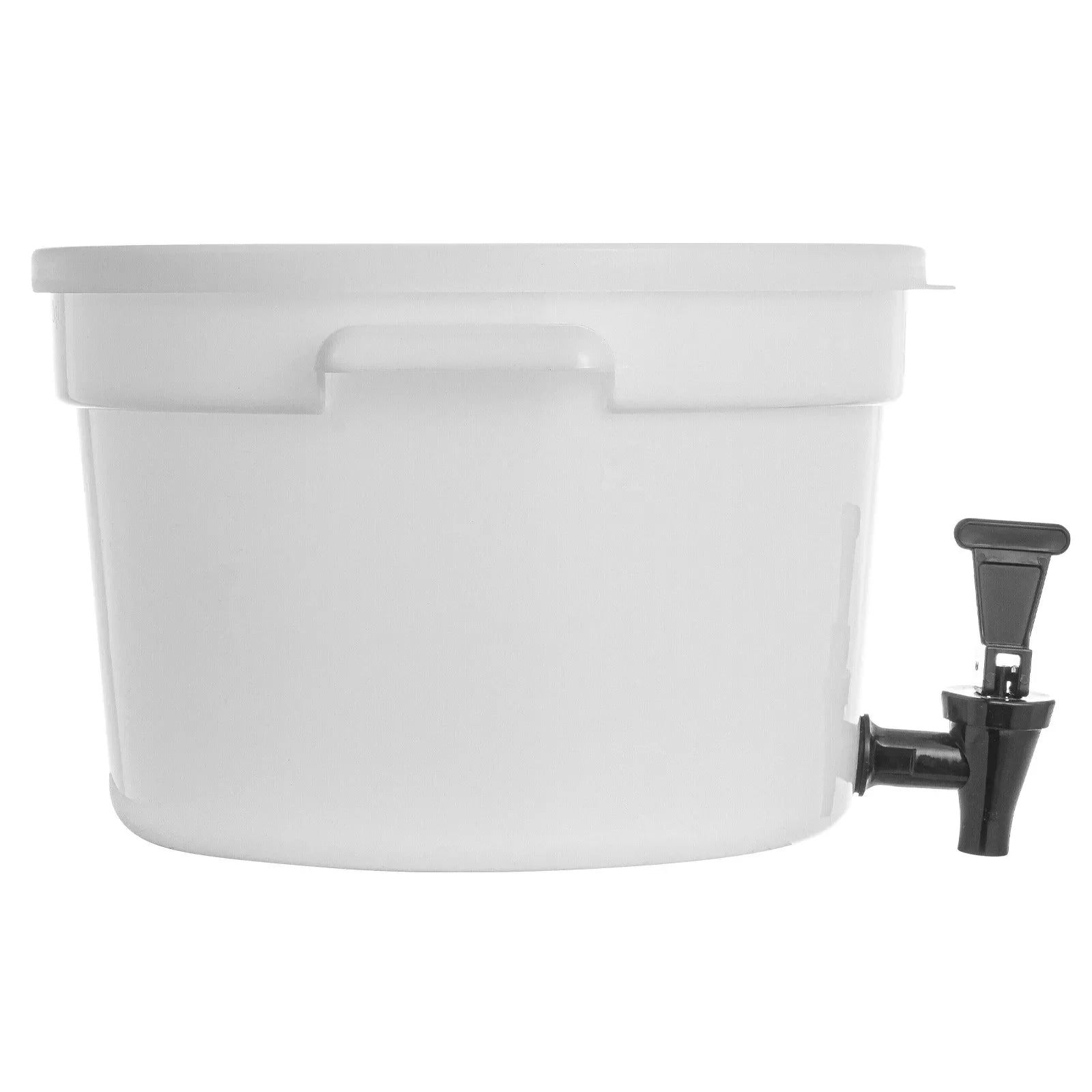 VEVOR dzērienu dozators, 11,4 l plastmasas sulas dozators ar krāniņu un vāku, piemērots ledustējai, limonādei, sulai un ūdenim, restorāniem, viesnīcām un pasākumiem