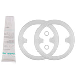 VEVOR Komerciālais auksto dzērienu dozators, 3 tvertnes, 36 L, nerūsējošais tērauds ar termostata kontrolieri