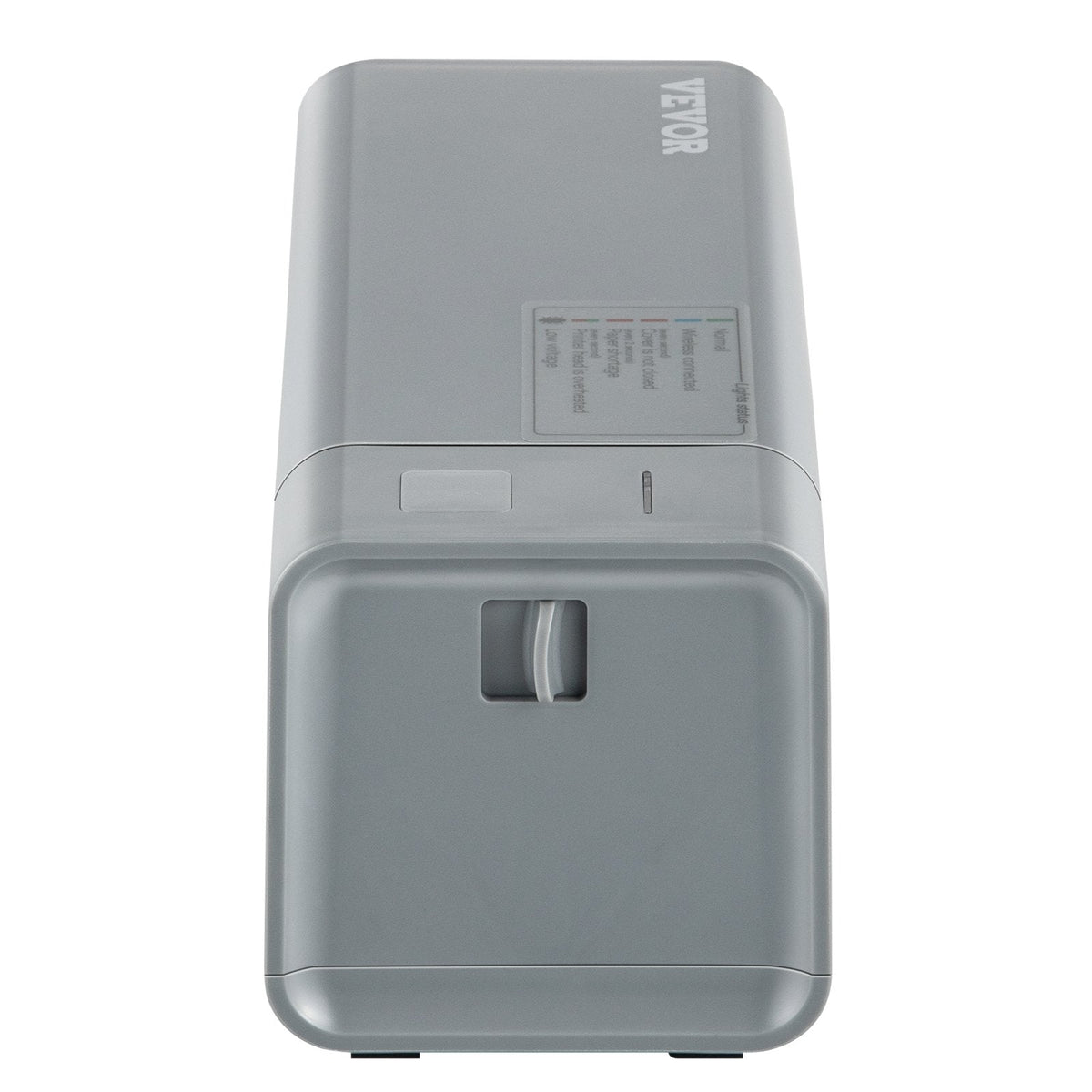 VEVOR termodrukas etiķešu printeris, 203 DPI, 60 gab./min, 4×6 sūtījumu etiķetēm, USB savienojums, automātiska etiķešu atpazīšana, saderīgs ar Windows, macOS, Linux, Amazon, eBay, Etsy, UPS u.c., pelēks