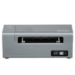 VEVOR termodrukas etiķešu printeris, 203 DPI, 60 gab./min, 4×6 sūtījumu etiķetēm, USB savienojums, automātiska etiķešu atpazīšana, saderīgs ar Windows, macOS, Linux, Amazon, eBay, Etsy, UPS u.c., pelēks