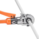 VEVOR hidrauliskais cauruļu presēšanas instruments, daudzfunkcionāls presētājs cauruļu veidgabaliem ar TH16, TH20, TH26, TH32 spīlēm PEX un alumīnija–plastmasas caurulēm, kā arī V12, V15, V18, V22, V28 spīlēm nerūsējošā tērauda caurulēm