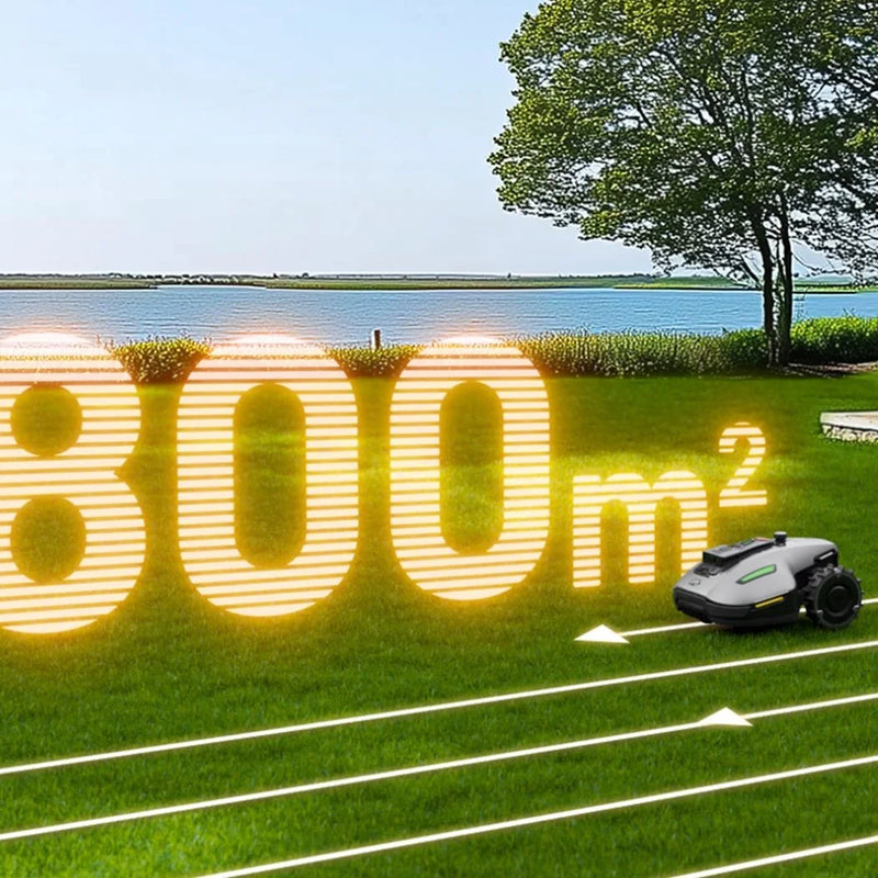 Iepriekšpasūtīšana_800m²_YUKA Mini 800 bezvadu robotzāles pļāvējs līdz 800 m²