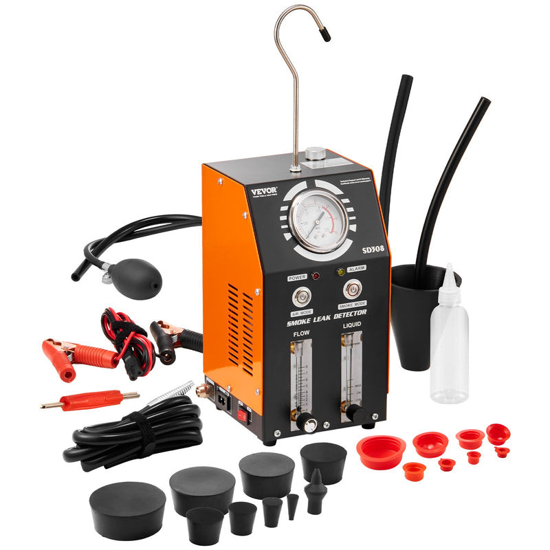 VEVOR Автомобильная дымовая машина EVAP Вакуумный детектор утечки со встроенным воздушным насосом