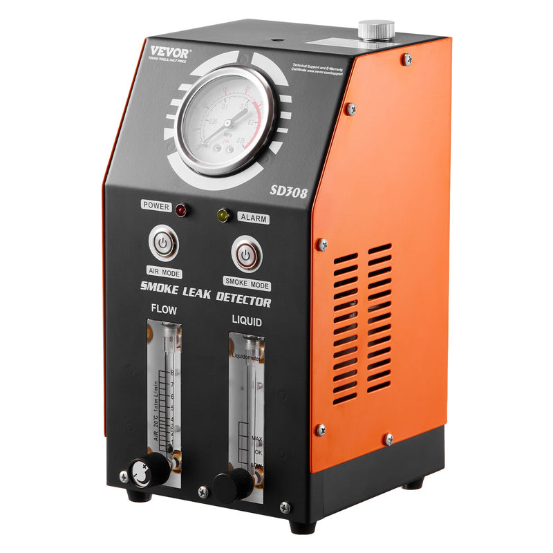 VEVOR Автомобильная дымовая машина EVAP Вакуумный детектор утечки со встроенным воздушным насосом