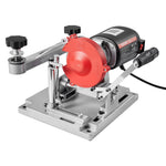 VEVOR ripzāģa asmeņu asināšanas iekārta 140 W 5700 apgr./min ar 100 mm keramikas un dimanta slīpripām, piemērota 90–400 mm diametra ripzāģa asmeņiem