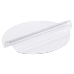 VEVOR PVC galda aizsargs, caurspīdīgs plastmasas pārklājs, apaļš, diametrs 107 cm, 2,0 mm biezums